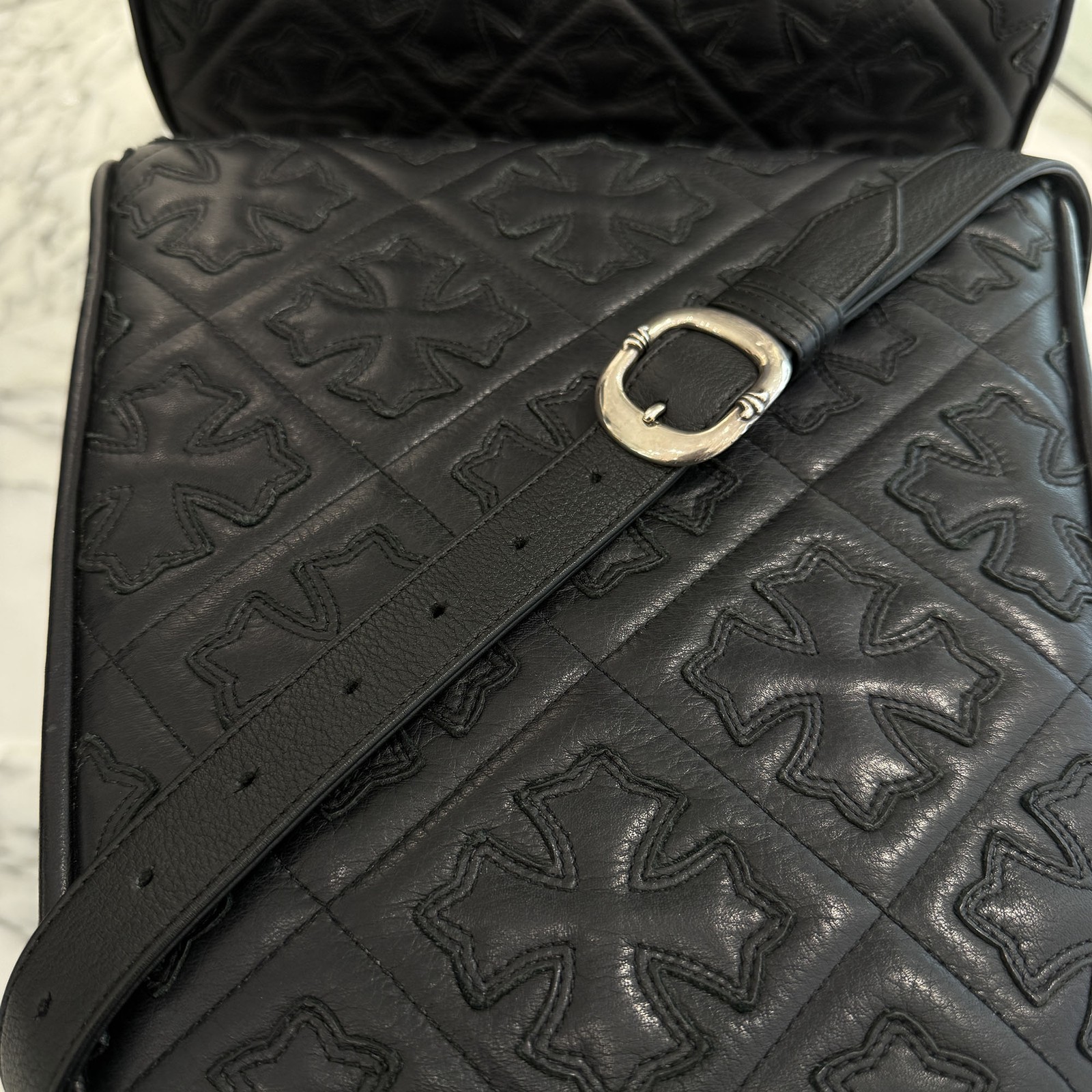 Chrome Hearts 1 SNAT PACK LEATHER WAIST BAG r51_0211 thumbnail 9