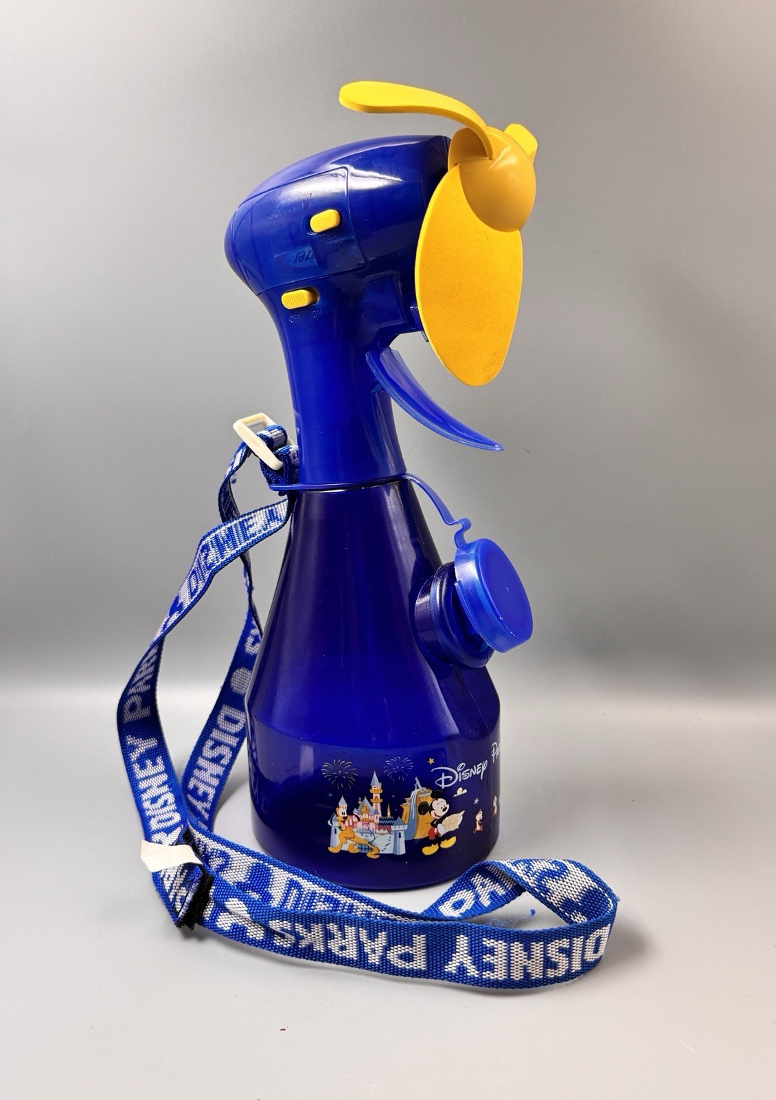 Fan With Lanyard Featuring Mickie Mouse