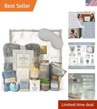 Luxurious 12PC Get Well Soon Gift Basket for Women - Thoughtful Care Package