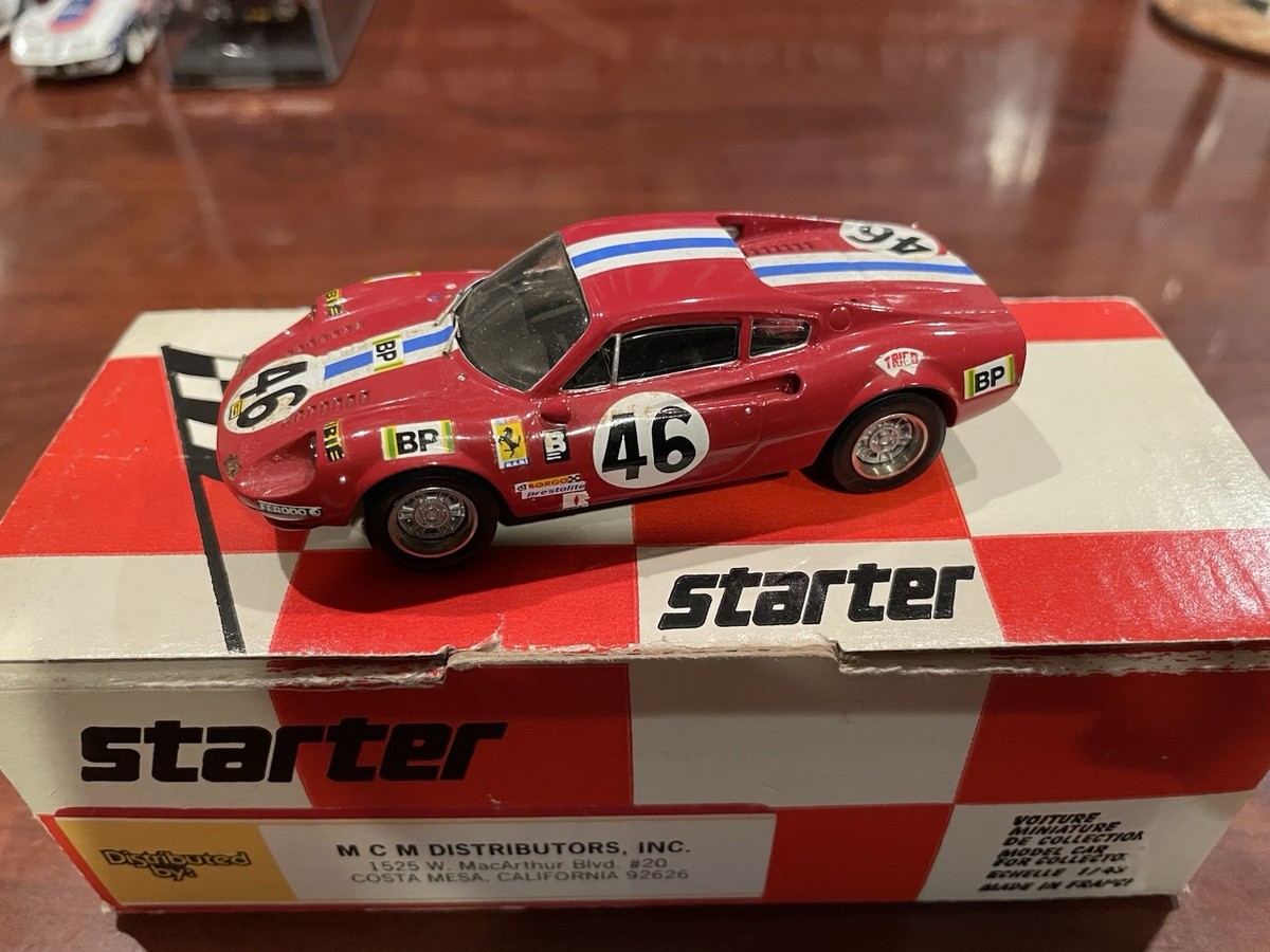 スターター製 レジンキット フェラーリ 246 GT 1972年 ルマン 1/43