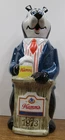 Vintage Hamm’s “1973 Bear Beer Ceramic Decanter” 11” Tall by CERAMARTE of Brazil