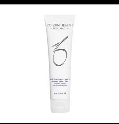 ZO Skin Health Exfoliating Cleanser 2 oz/60ml Sealed By Obagi