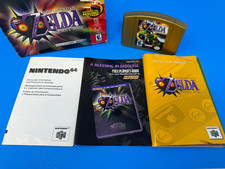 The Legend of Zelda: Majora's Mask Nintendo 64 N64 Holo Cart Complete CIB