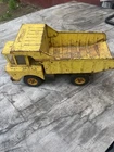 Vintage Mighty Tonka Dump Truck With Drilled Wheels