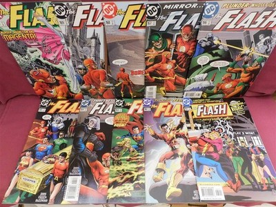 FLASH 161 162 163 164 165 166 167 1687 169 170 DC COMIC RUN JOHNS LIM 2000 VF+