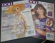 Lot of 2 Doll Reader Collector Magazines 2011 May Aug/sept Hauted Doll