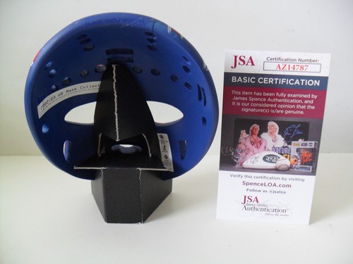 Glenn Chico Resch Signed 2002-03 UPPER DECK Mini Mask Collection JSA COA - Picture 6 of 19