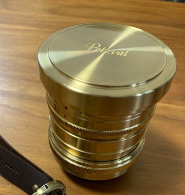 Lomography Petzval 55mm F1.7 Mark II Brass Gold Sony FE Lens
