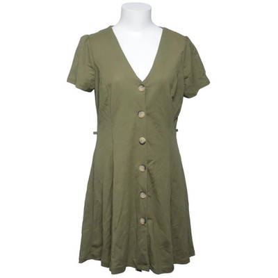 Springfield, Kleid, Größe: M, Grün, Einfarbig, Damen #WNW
