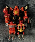 Transformers G1 Decepticon Predacons PREDAKING Combiner Hasbro 1986 Incomplete