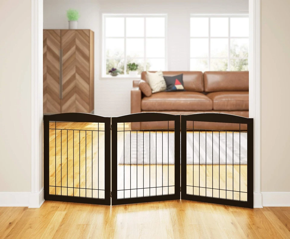 "Puerta extra ancha para perros PAWLAND 72"" para la casa, puerta, escaleras, independiente" Foto 2 de 4