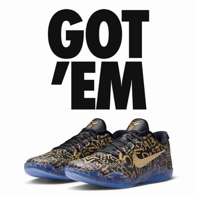 【最安値】Nike Kobe 11 EM Protro Mamba 27.0 Nike Kobe 11 XI Elite Low EM Protro Mamba Day Size 15 Unopened