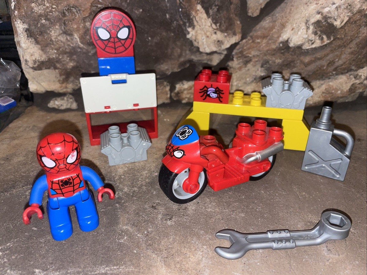 Hulk Lego Marvel Spiderman Duplo Target 2015 Lego DUPLO Marvel SPIDER-MAN  WEB BIKE WORKSHOP 10607, image size:1200x900