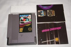 Urban Champion 5 Screw Hangtab (Nintendo NES) Complete in Box CIB