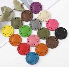 Var Colours Invisble Magnetic Buttons Press Studs Fasteners Sew On Button K169