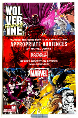 WOLVERINE REVENGE #3 KAARE ANDREWS EXCLUSIVE RED BAND POLYBAG VARIANT SEALED NM