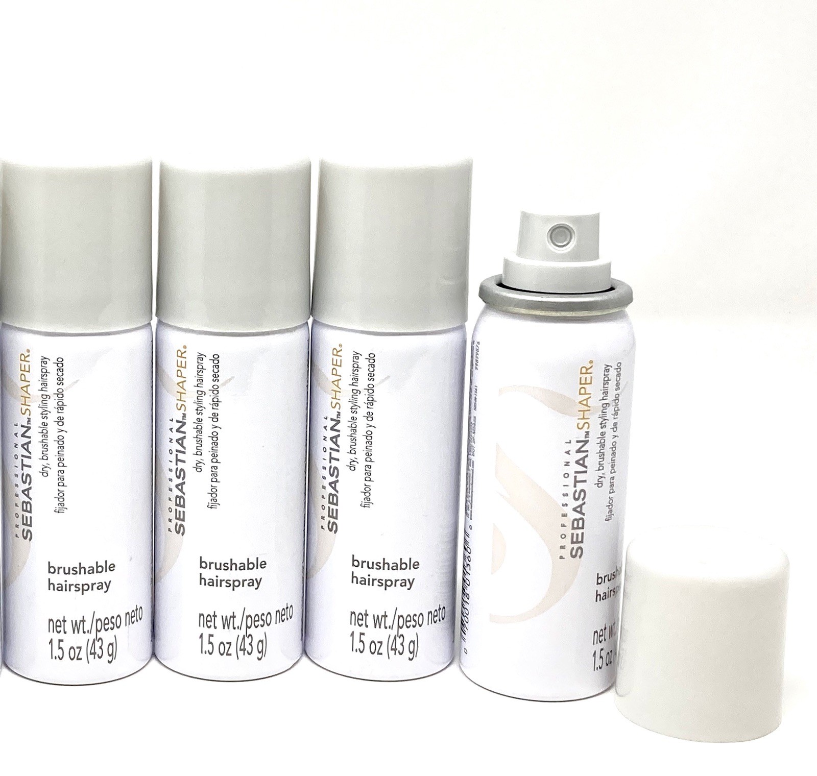 4 pack Sebastian&nbsp;Pro Shaper  Hair Spay  Travel  1.5 oz   NEW