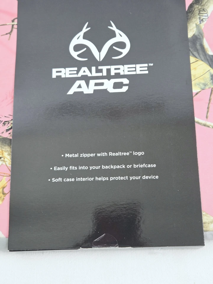 Funda acolchada para portátil Realtree APC rosa camuflaje 15,6" nueva con etiquetas Foto 4 de 4