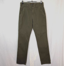 Class by Roberto Cavalli Pants Womens Size 12 Olive Denim Biker Jeans Moto Italy