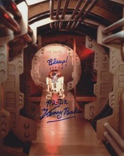 KENNY BAKER as R2-D2 - Star Wars GENUINE SIGNED AUTOGRAPH