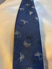 Męski krawat montowany/Wemsilk A mieszana tkanina Ca 1970-1980 B1