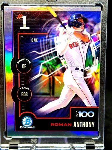 Roman Anthony RARE ROOKIE Refractor SP Bowman RC | Investment Card | Red Sox