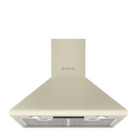 Smeg 60cm Chimney Cooker Hood - Cream KSED65PE