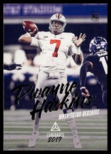 2019 Panini Luminance Dwayne Haskins Rookie Washington Redskins #130
