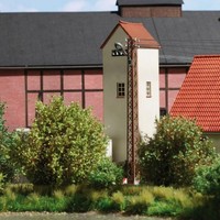 Busch Rost Gittermastl. Weiß Eckig H0 4182