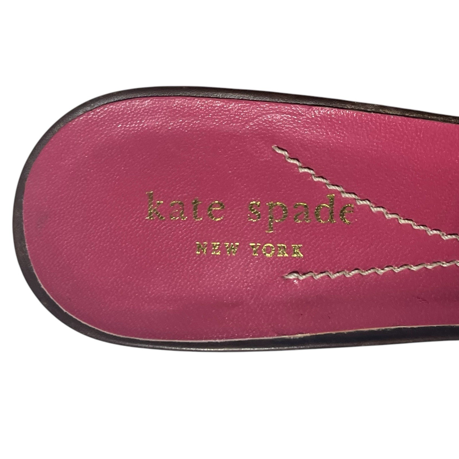 Kate Spade Snakeskin Pattern Pumps Size 8.5 M Olive Green Leather Made In Italy thumbnail 10