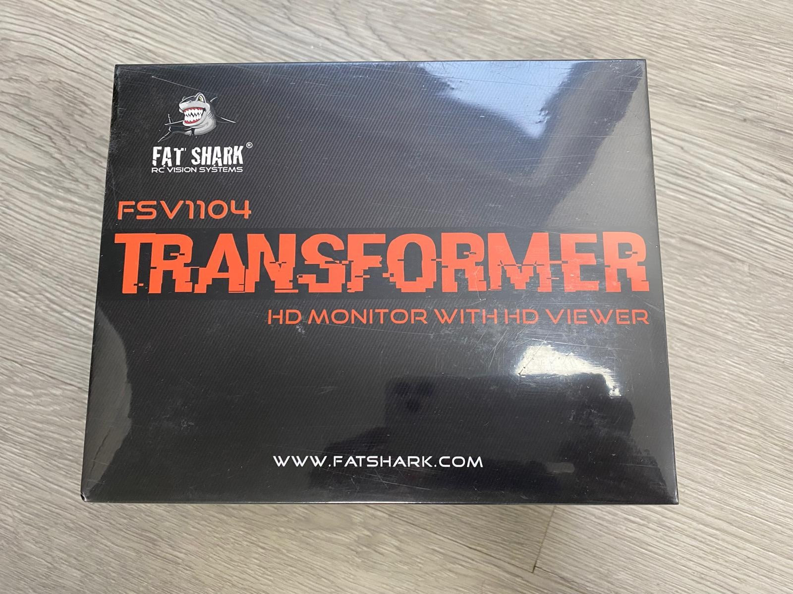BRAND NEW SEALED Fat Shark FSV1104 Transformer HD Full Viewe