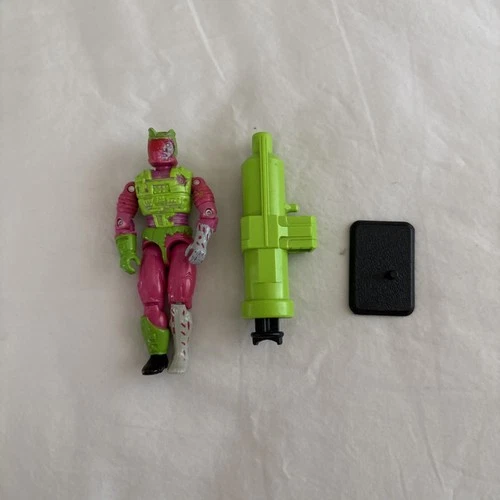 1992 HASBRO GI JOE COBRA TOXO-ZOMBIE v1 ECO WARRIORS FIGURE 100% COMPLETE