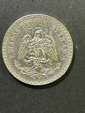 Mexican One Peso Silver Coin 1933 High-Grade