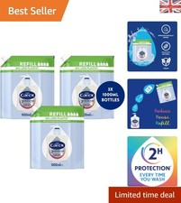Moisturizing Aloe Vera Antibacterial Hand Wash Refill - Family Pack 3 x 1L 5.66 per litre