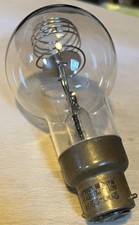 Rare Royal Ediswan Neon Beehive Light lamp Bulb -  1940's, Working