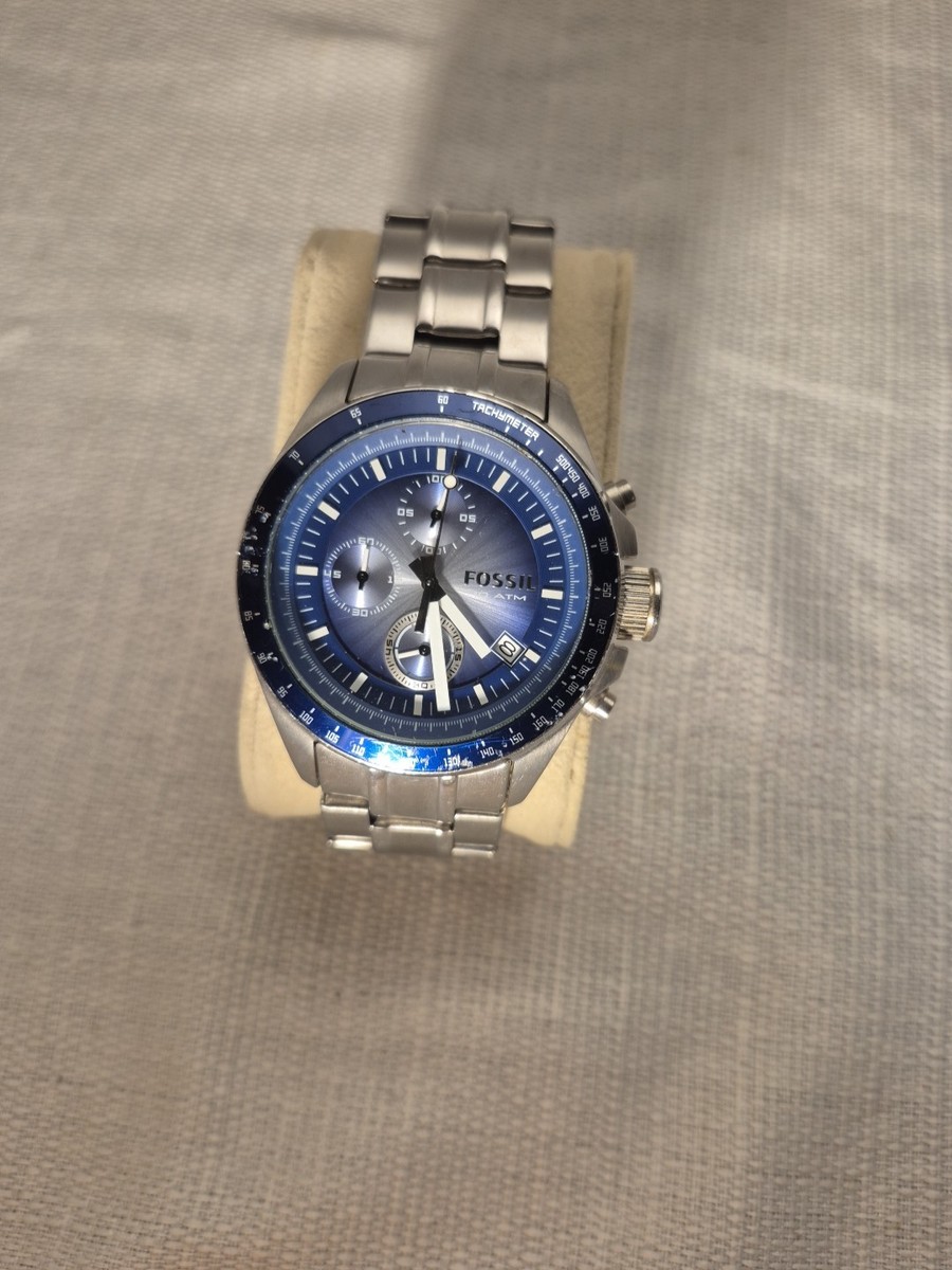 Fossil 10atm Chronograph Mens Watch CH-2589