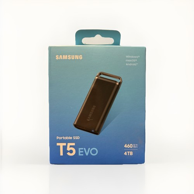 #ad Samsung T5 EVO 4TB Portable SSD USB 3.2 Gen 1 External SSD MU PH4T0S AM $249.95