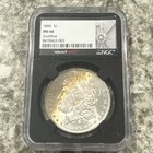 1896 P Morgan Silver Dollar $1 NGC MS66 Philadelphia Mint Tough Vault box — photo 1