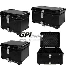 45l 55l 65l 80l Aluminum Motorcycle Trunk Tour Tail Box Luggage Storage Top Case