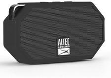 Altec Lansing Mini H20 Rugged Waterproof Bluetooth Speaker - Black (IMW257-BLK)