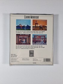 China Warrior NEC TurboGrafx 16 TurboDuo Hu Card Game COMPLETE IN BOX