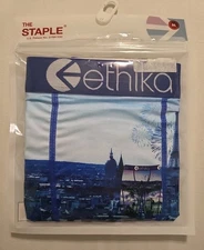 NIP - Ethika Mens Boxer Brief  - SIZE M - Paris Scene