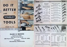 Stanley No. 55A 48 Page "Do it Better With Stanley Tools" Catalogue-mjdtoolparts