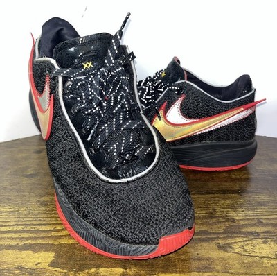 Nike Lebron 20 XX 'Miami Heat' Black University Red Sneaker Mens
