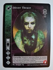 Oliver Thrace VTES Vampire Jyhad CCG Camarilla Edition