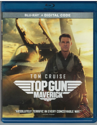 Top Gun: Maverick (Blu-ray, 2022, No Digital Copy) VG