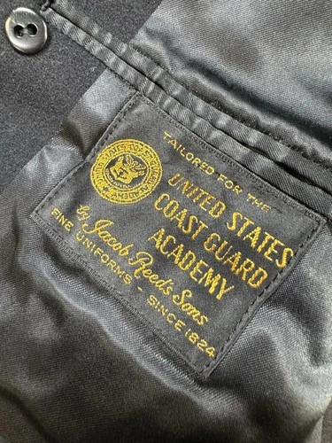 Vintage Jacob Reeds Sons United States Coast Guard Academy Pea Coat Uniform image 10
