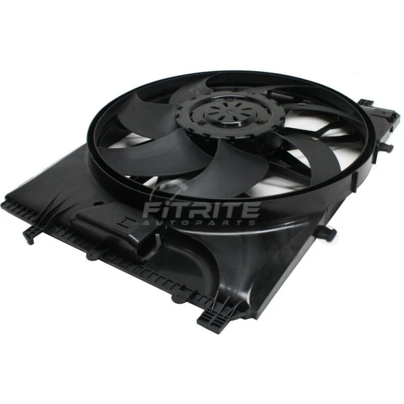 Nuevo conjunto de ventilador de radiador compatible con Mercedes-Benz C350 2008-2015 2049066802 MB3115122 Foto 3 de 4