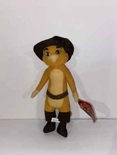 Dreamworks Puss in Boots Plush 15" Tall Stuffed Animal NWT USA SELLER