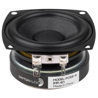 Dayton Audio PC68-4 2-1/2'' Full-Range Poly Cone Driver